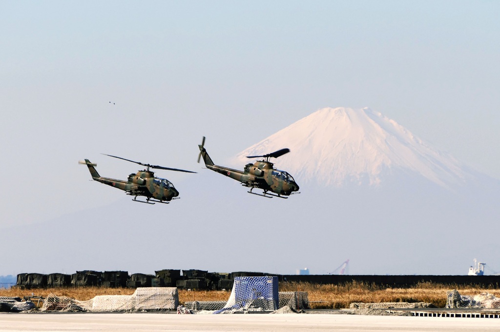 木更津航空祭と富士山