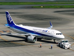 全日空  A320neo (JA214A)