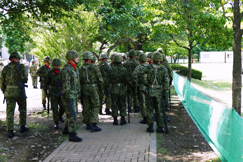 模擬戦闘前