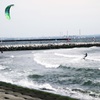 休日の浜