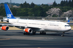 スカンジナビア航空 A340-300