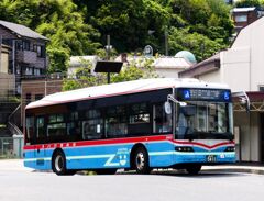 BYDの大型電気バス(京急バス)