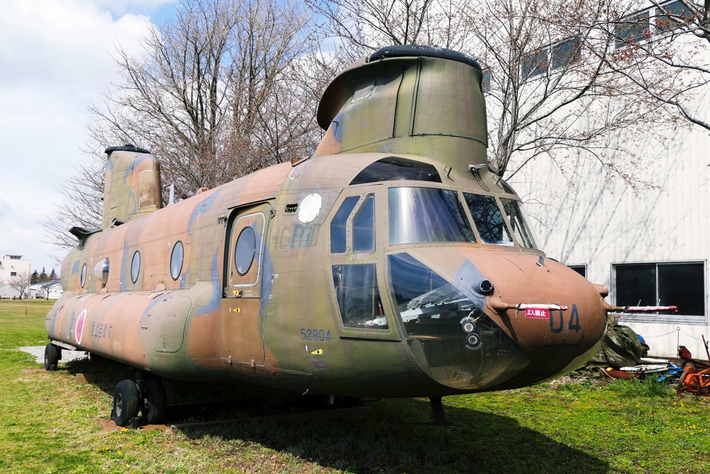  CH-47J (52904) 訓練台