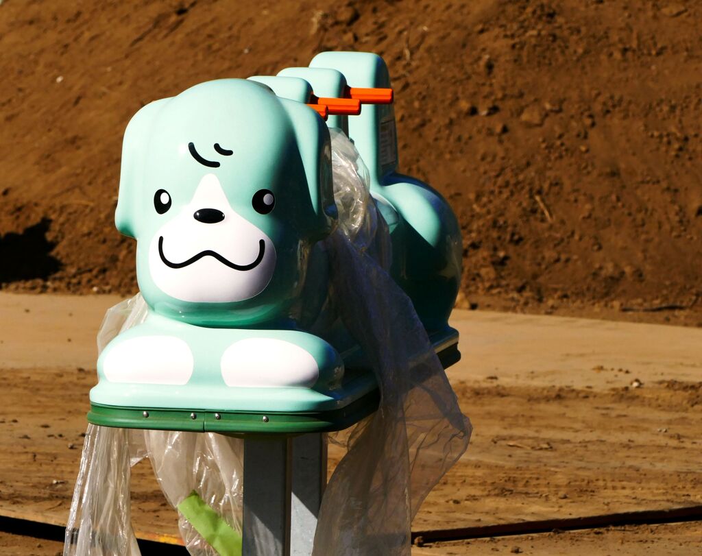 もうすぐ遊べるよ