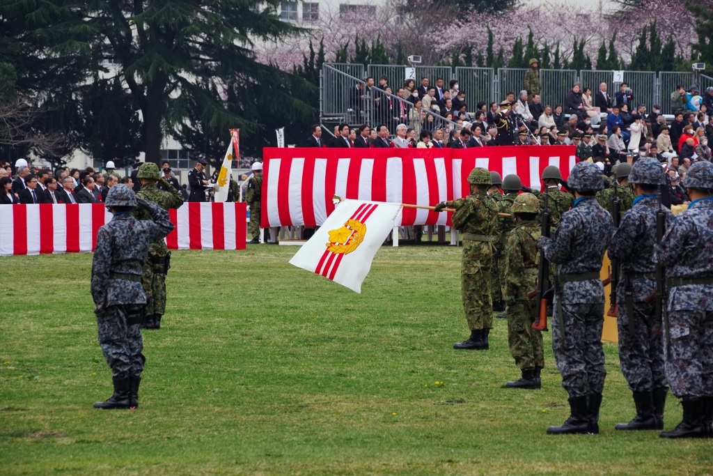 第1空挺団創立61周年記念行事