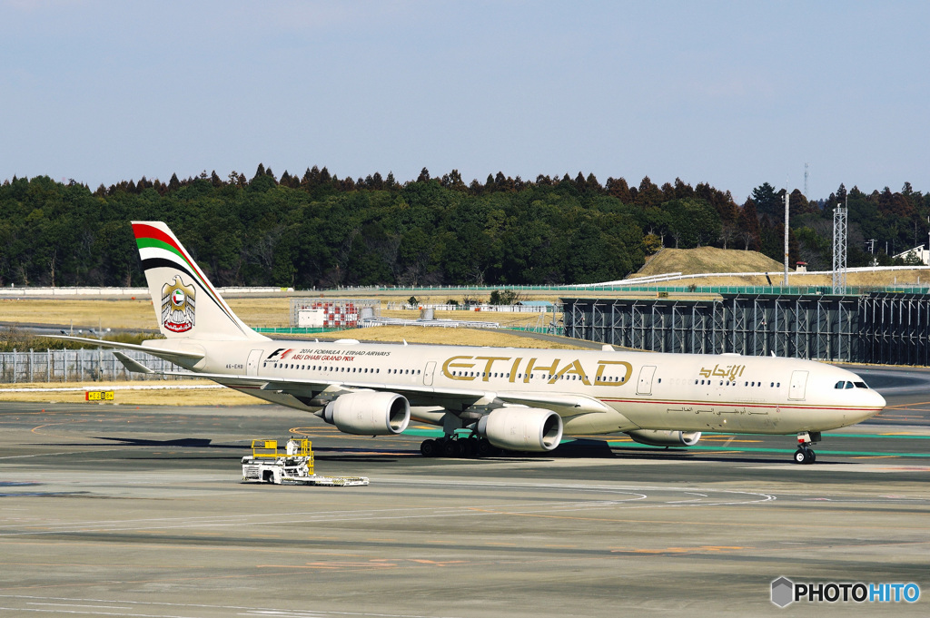 A340のエティハド