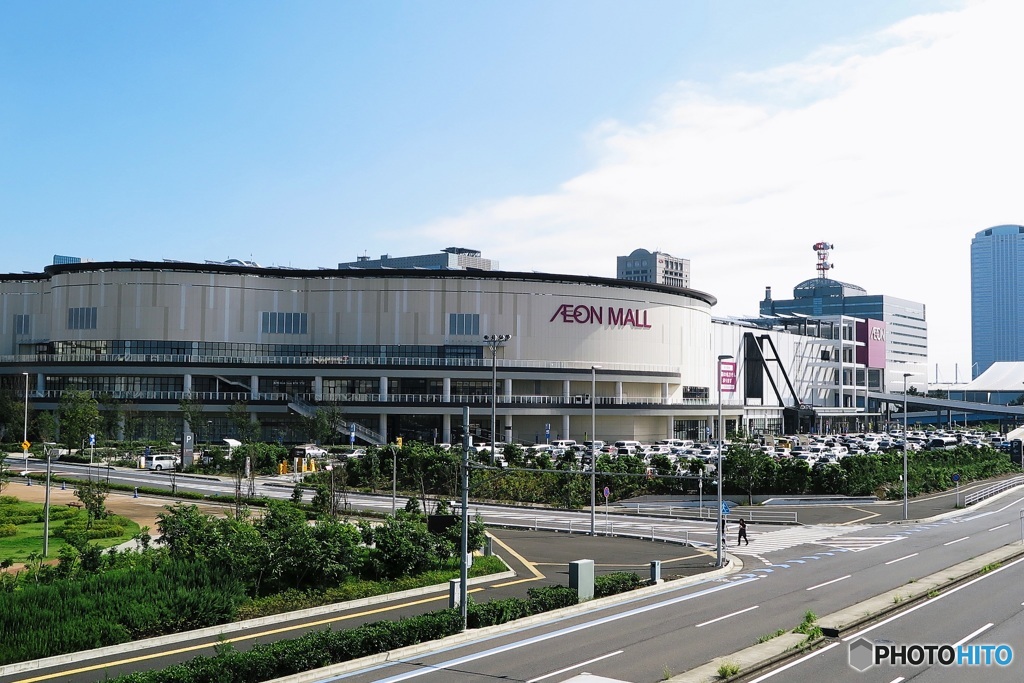 海浜幕張の商業地区