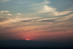 夕日