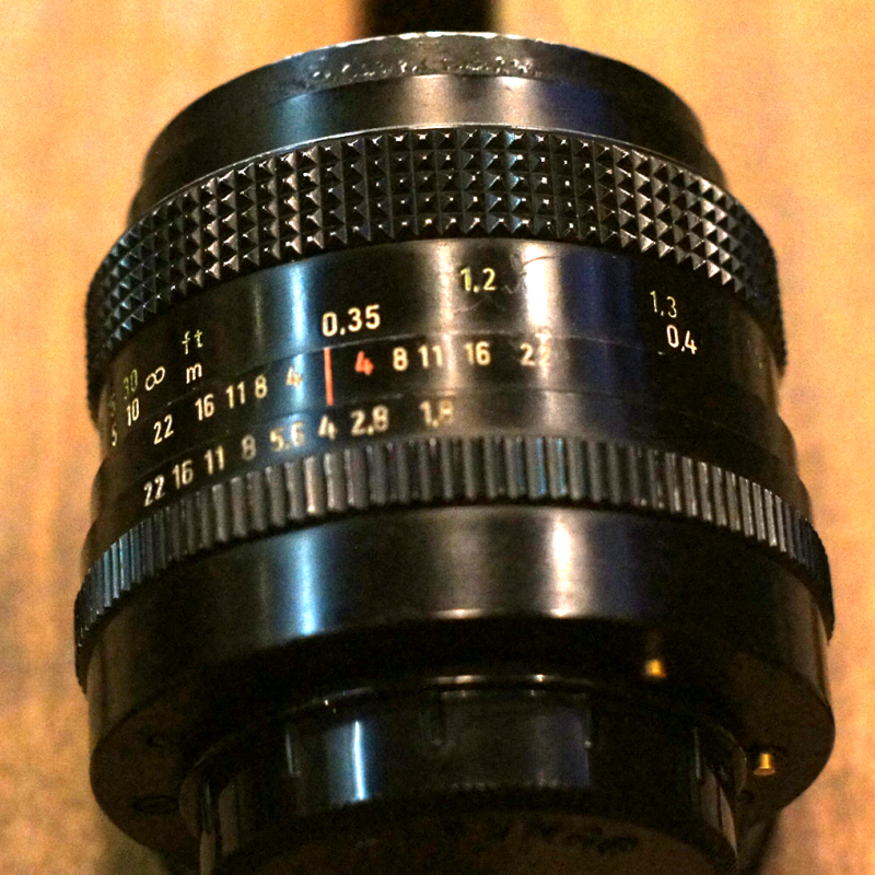 CARL ZEISS JENA DDR PANCOLOR  50/1.8