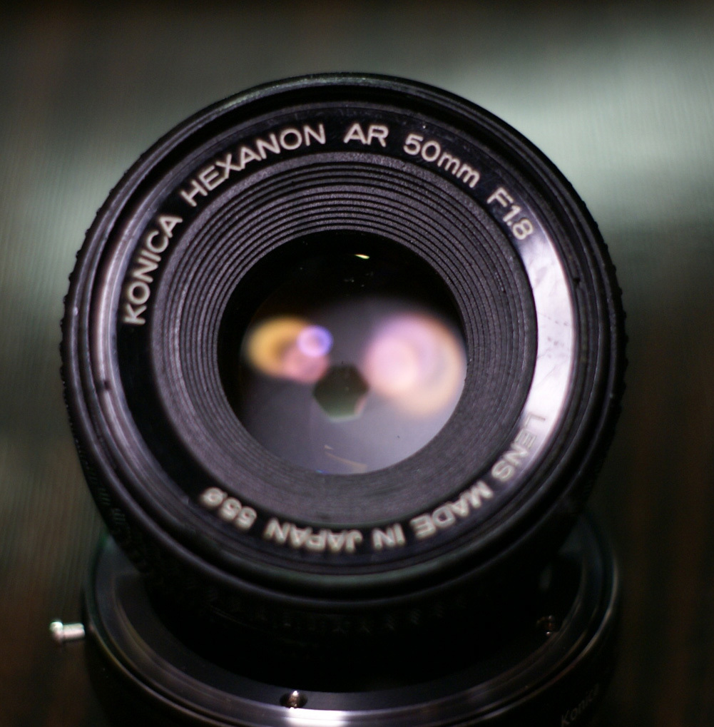 KONICA AR HEXANON 50/1.8