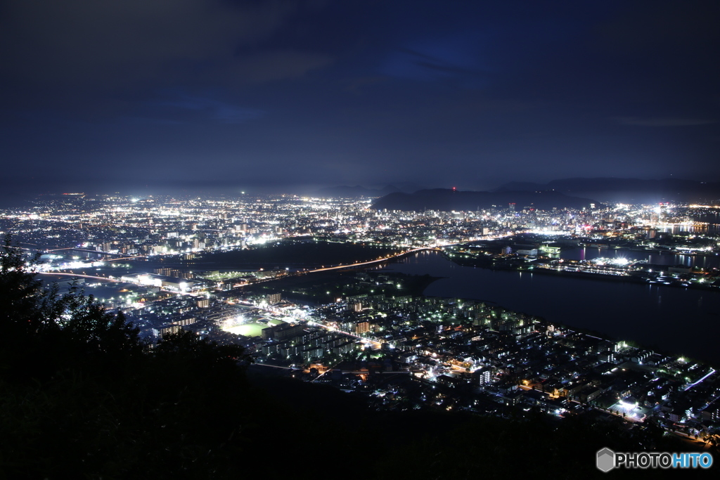 屋島から見る夜景