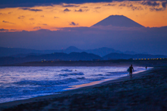 静かな夕暮れ