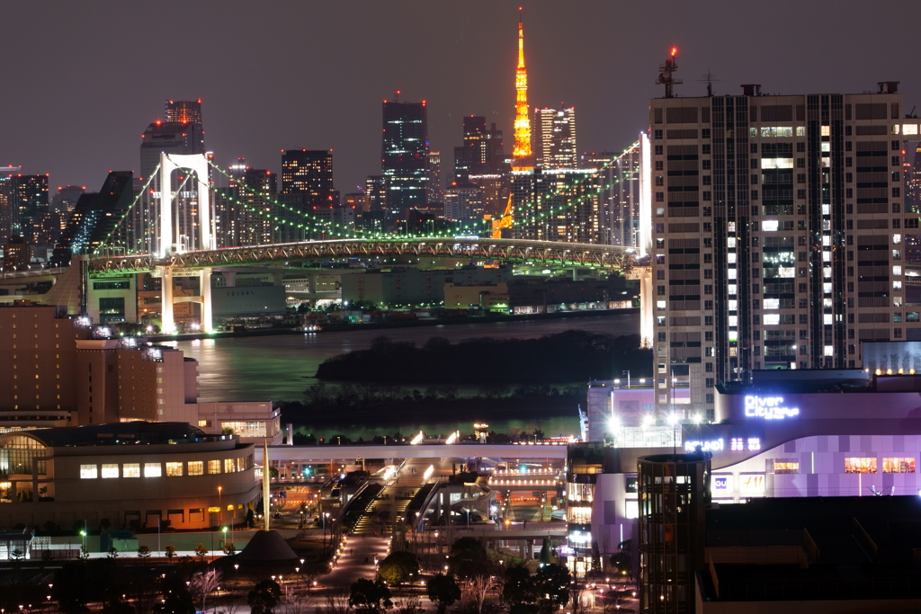 テレコムセンターより・東京タワー方面