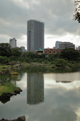 旧芝離宮恩賜庭園にて