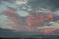 燃える雲