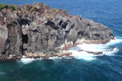 潮を食う（城ヶ島）