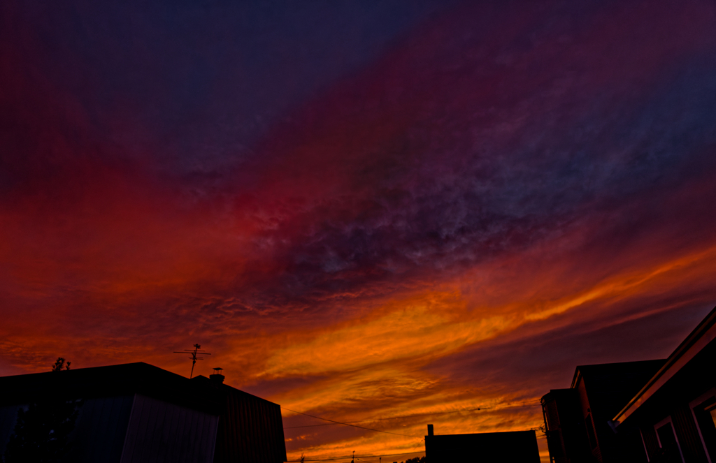 秋の夕暮れ