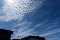 晩夏の空
