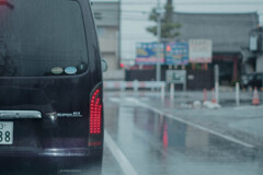 雨の車窓より