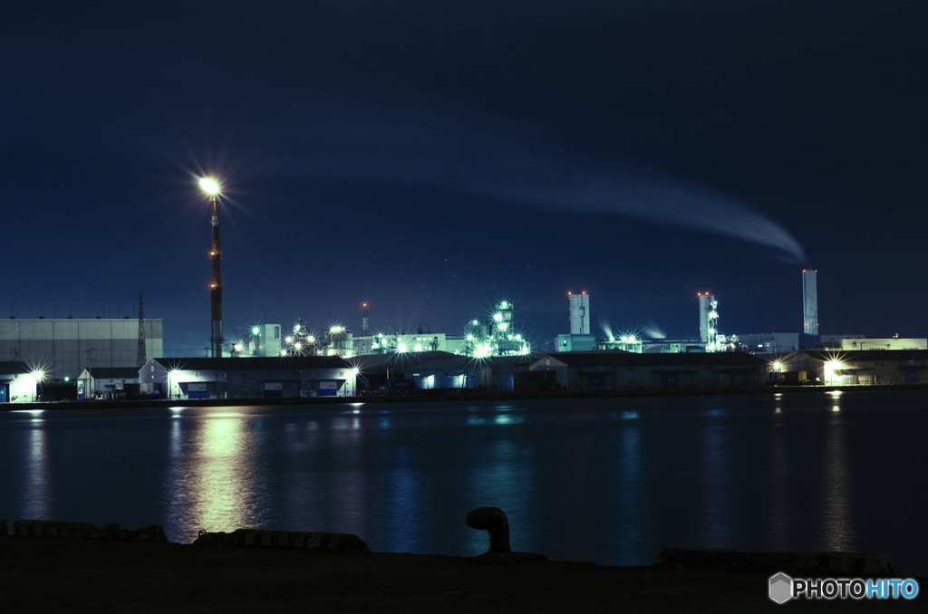 工場夜景