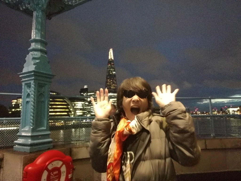 Under the tower bridge , London