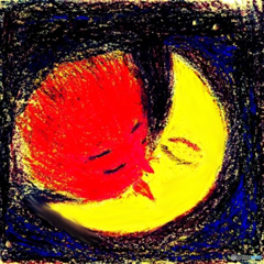 When The Sun and The Moon Have a Kiss 
