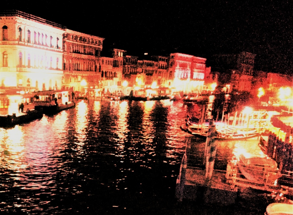 Night in Venice, Italy 
