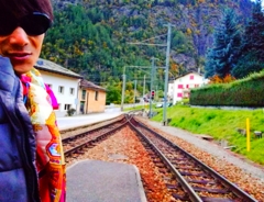 スイスの駅