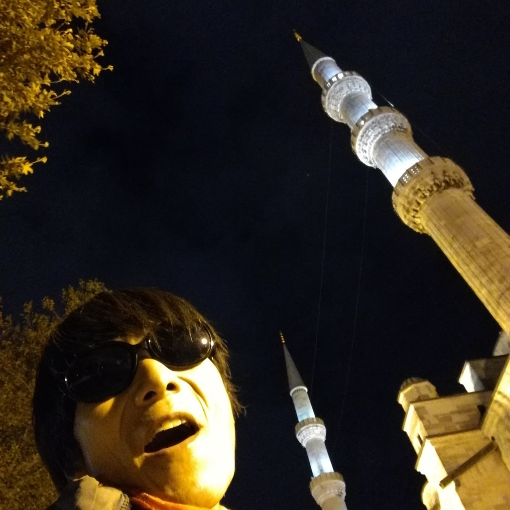 イスタンブール　ブルーモスク