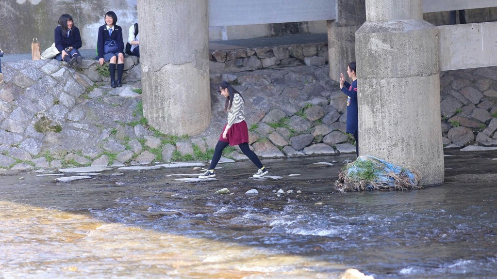 水面あそび