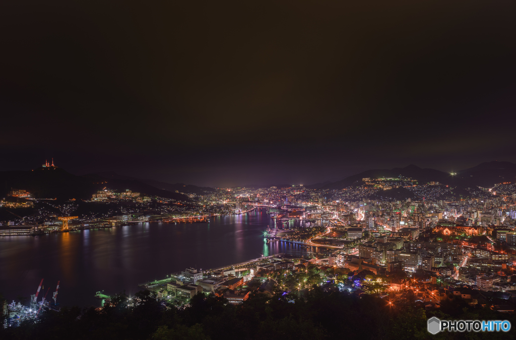 長崎 鍋冠山の夜景