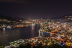 長崎の夜景 - 鍋冠山