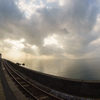 海沿いの小さな駅