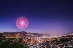 夏の夜の花火