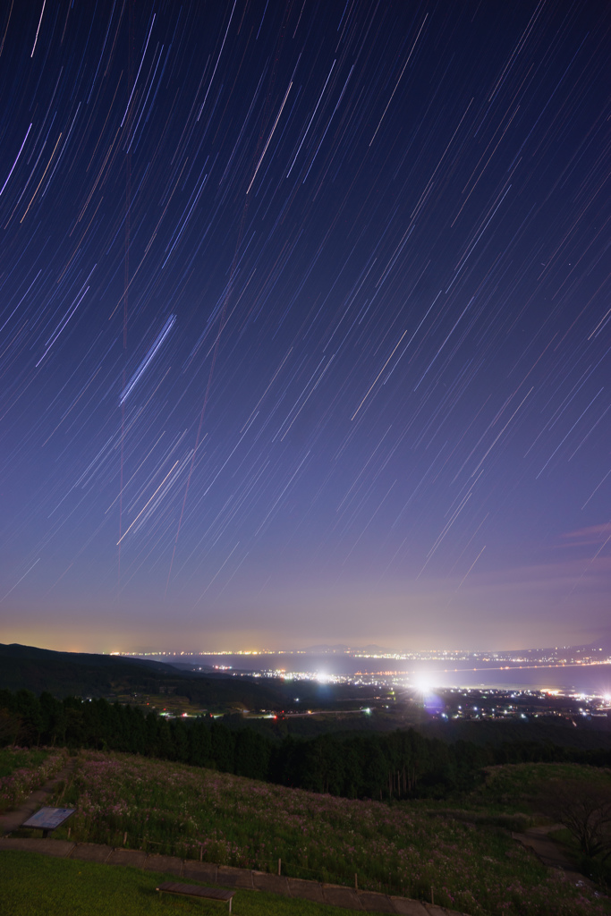 高原の夜空