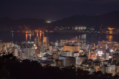 港街の夜景