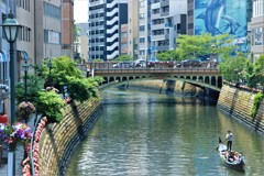 散歩道　堀川　