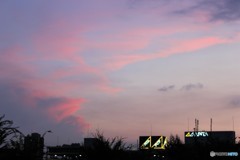 今日の夕日 今日の夕日