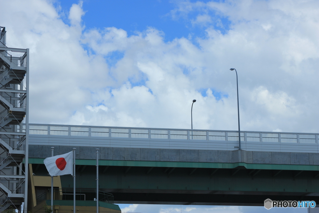 旗日青空