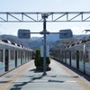 電車と空と
