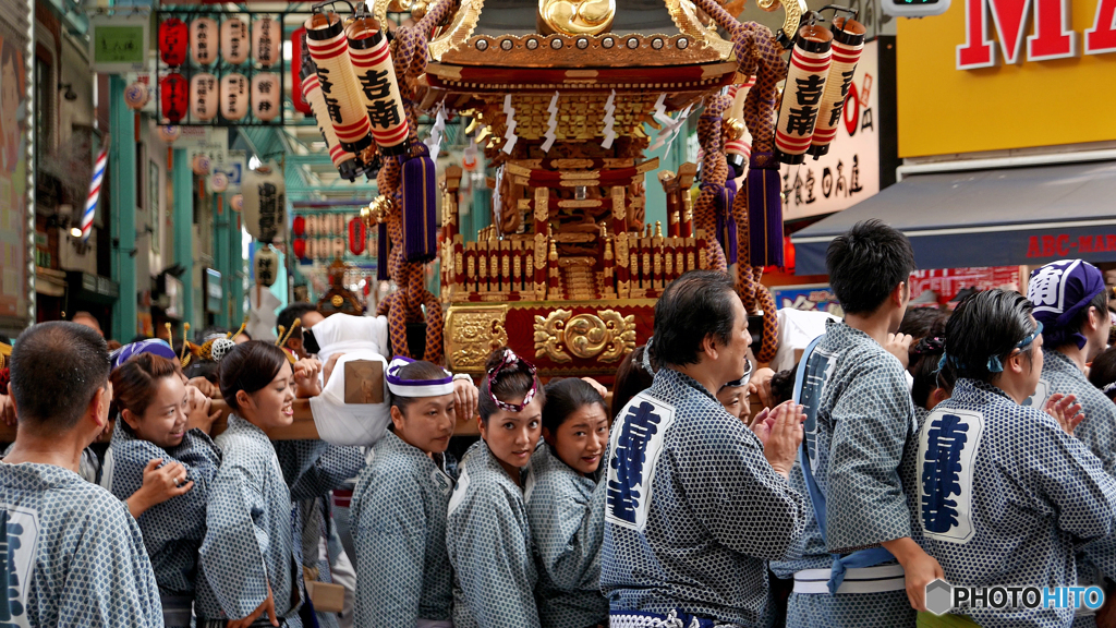神輿宮出し４