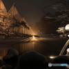 夜の兼六園