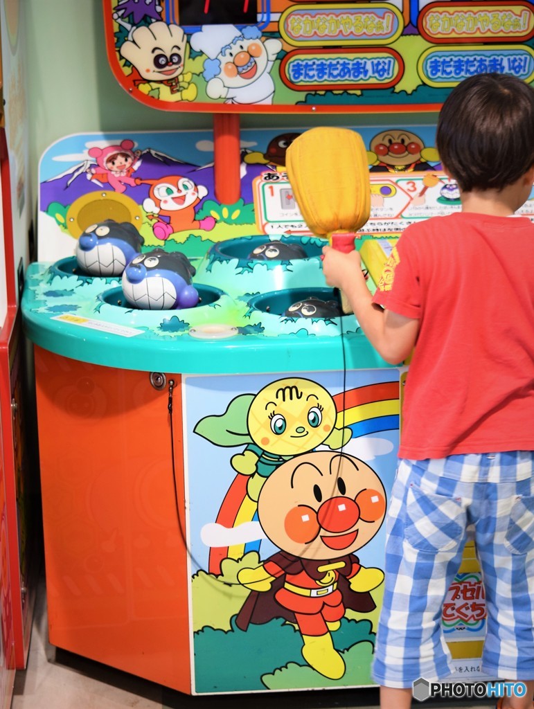 おとうとくん、ひだり～！
