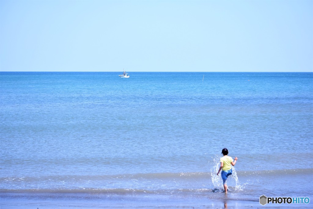 海とわたし♪