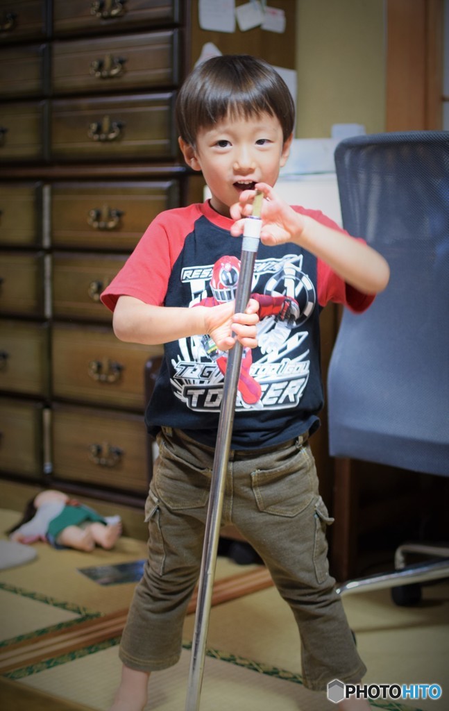 伸びろ、如意棒！