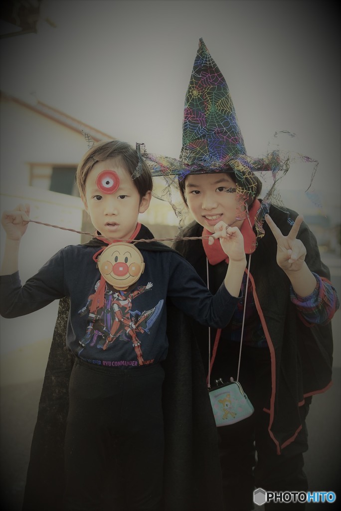 ハロウィンきょうだい♪