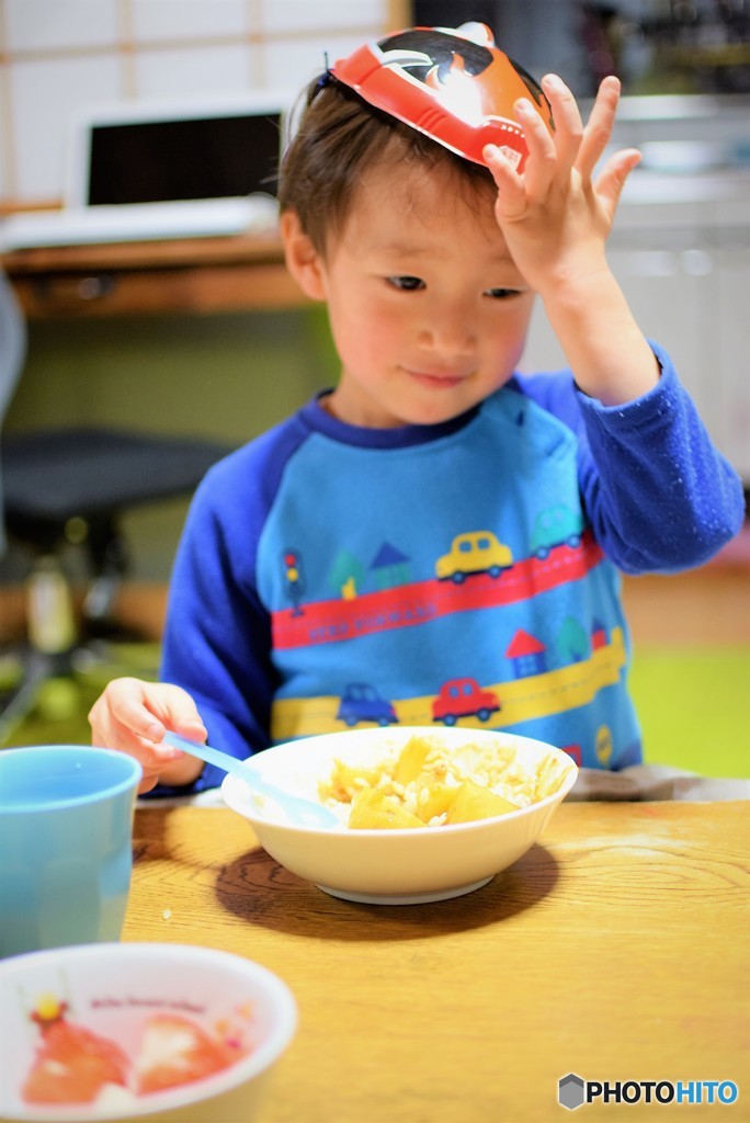 ヒーローの晩ご飯