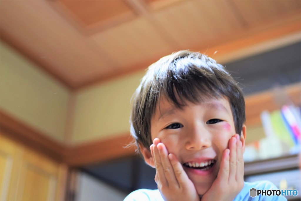 後ろにいる天使♪