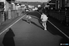 帰る人を撮る