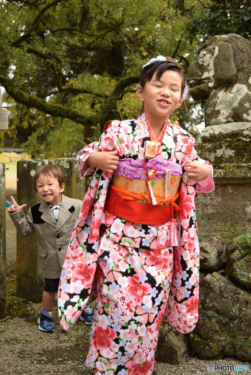 しちごさん姉弟